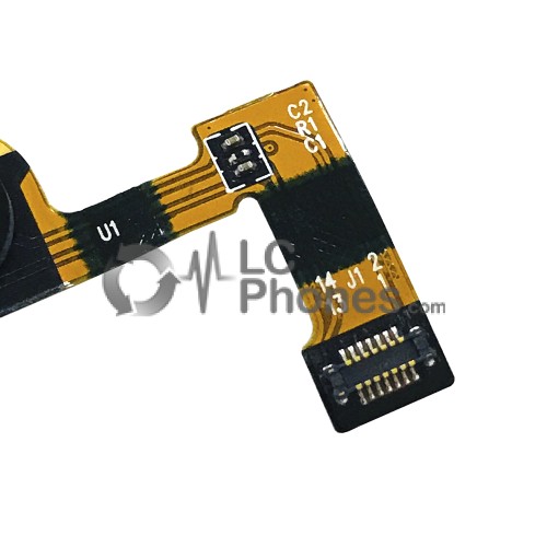 Motorola Moto E4 Plus - Home Button Flex Cable Black