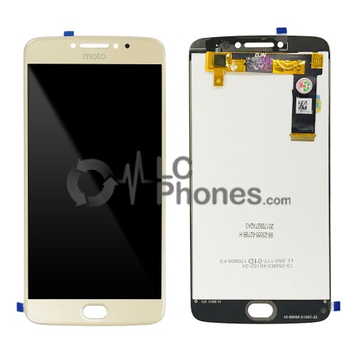 Motorola Moto E4 Plus - Full Front LCD Digitizer Gold