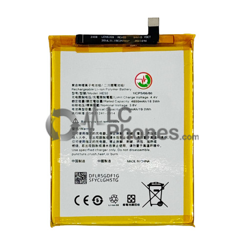 Motorola Moto E4 Plus - Battery HE50 5000mAh 19Wh
