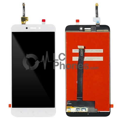 Xiaomi Redmi 4X - Full Front LCD Digitizer White