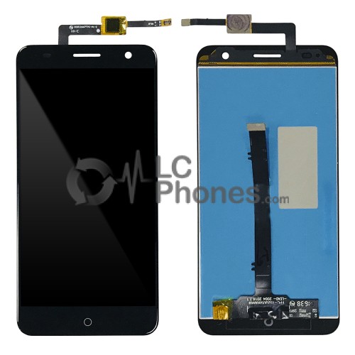 ZTE Blade V7 - Full Front LCD Digitizer Black T52QUS00BV0F