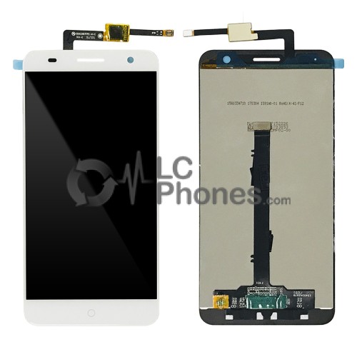 ZTE Blade V7 - Full Front LCD Digitizer White T52QUS00BV0F