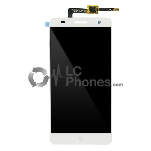 ZTE Blade V7 - Full Front LCD Digitizer White T52QUS00BV0F