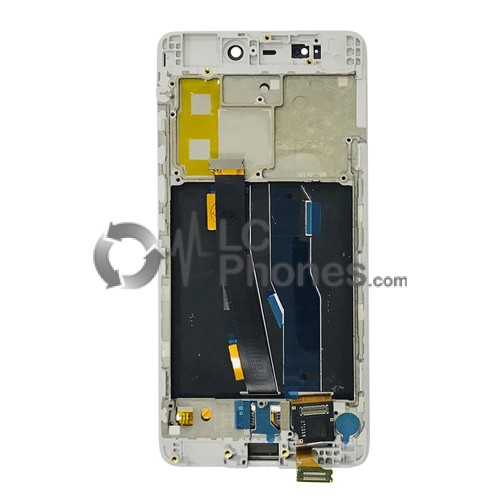 Xiaomi Mi 5S - Full Front LCD Digitizer with Frame White