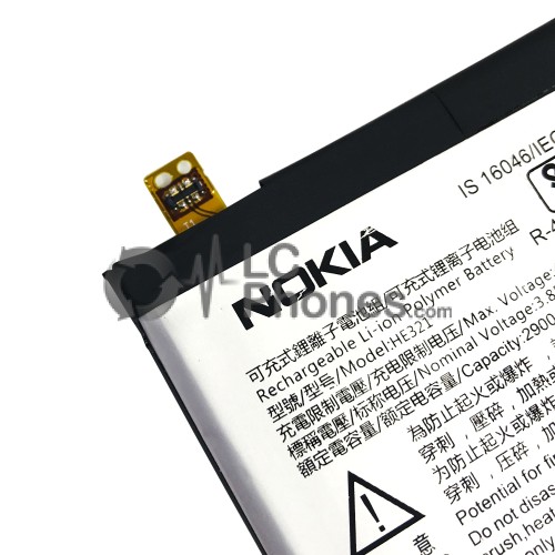 Nokia 5 TA-1053, TA-1024, TA-1044, TA-1027 / 5.1 TA-1075 / TA-1061 / TA-1088 / TA-1081 / TA-1076 - Battery HE321 2900mAh 11.17Wh