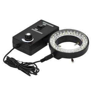 60 LED Adjustable Ring Light illuminator Lamp for STEREO ZOOM Microscope