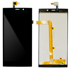 Wiko Ridge Fab 4G - Full Front LCD Digitizer Black 15-22271-51274