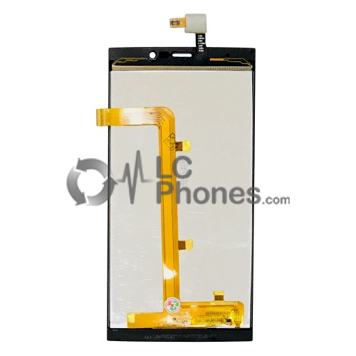 Wiko Ridge Fab 4G - Full Front LCD Digitizer Black 15-22271-51274