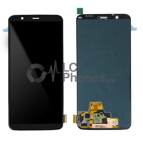 OnePlus 5T - Full Front LCD Digitizer Black