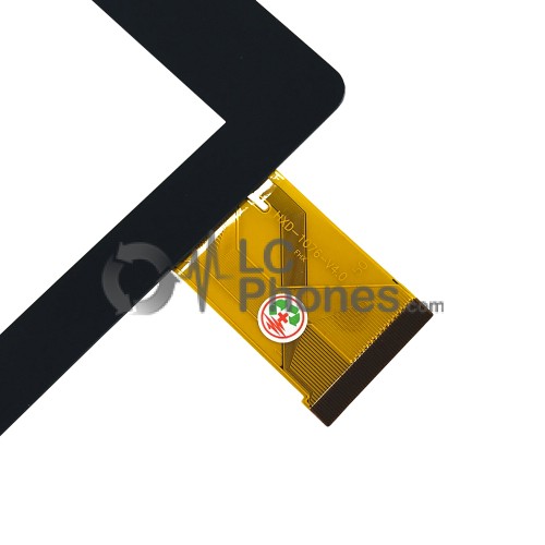 Universal 10.1 inch / Archos 101B Oxygen - Front Glass Digitizer HXD-1076-V4.0 Black