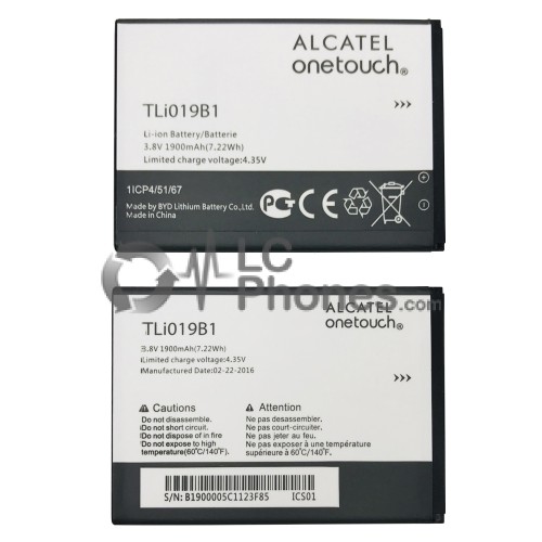 Alcatel OneTouch POP C7 7040 / 7041 - Battery TLi019B1 1900mAh 7.22Wh