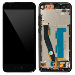 Xiaomi Mi 6 - Full Front LCD Digitizer With Frame Black