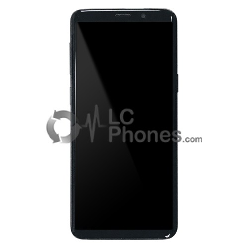 Samsung Galaxy S9 G960F - Full Front LCD Digitizer With Frame Black < Service Pack >