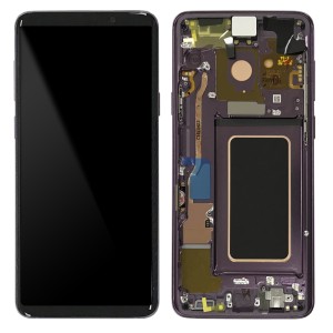 Samsung Galaxy S9 Plus G965F - Full Front LCD Digitizer With Frame Purple 