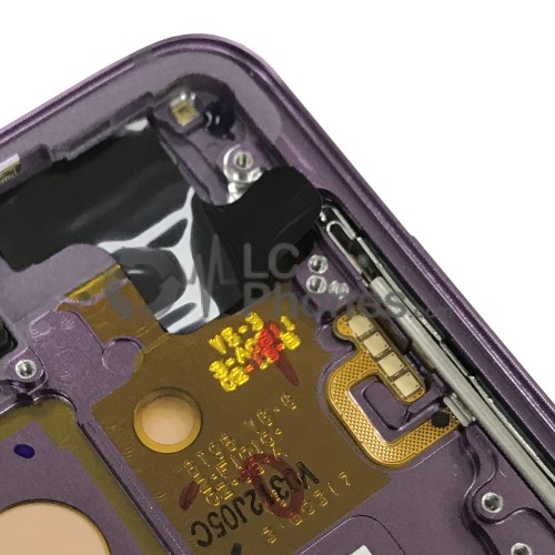 Samsung Galaxy S9 Plus G965F - Full Front LCD Digitizer With Frame Purple < Service Pack >