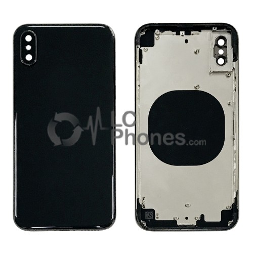 iPhone X - Back Housing Cover Black