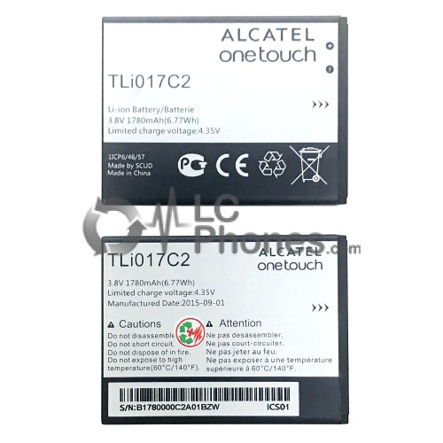 Alcatel Vodafone Smart Speed 6 VF-795 - Battery TLi017C2 1780mAh 6.77Wh