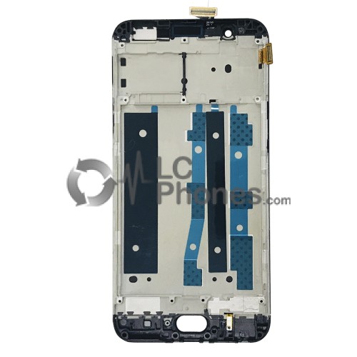 OPPO F1S A1601 - Full Front LCD Digitizer with Frame Black