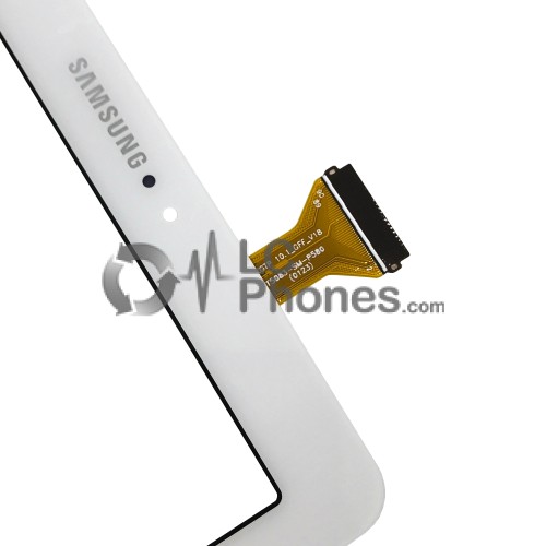 Samsung Galaxy Tab A 10.1 (2016) with S-Pen P580 / P585 - Front Glass Digitizer White