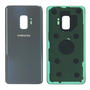 Samsung Galaxy S9 G960 - Battery Cover with Adhesive Silver