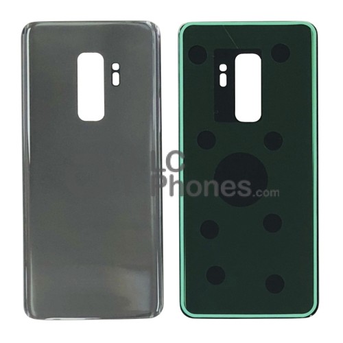 Samsung Galaxy S9 Plus G965 - Battery Cover with Adhesive Silver