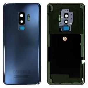 Samsung Galaxy S9 Plus G965 - Battery Cover with Adhesive & Camera Lens Blue