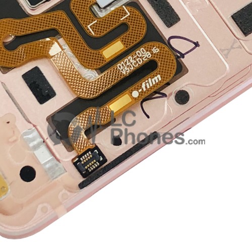 Huawei Ascend P9 - Back Housing with Fingerprint Sensor Flex Pink