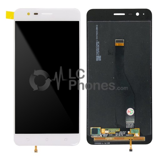 Asus ZenFone 3 Zoom ZE553KL - OEM Full Front LCD Digitizer White