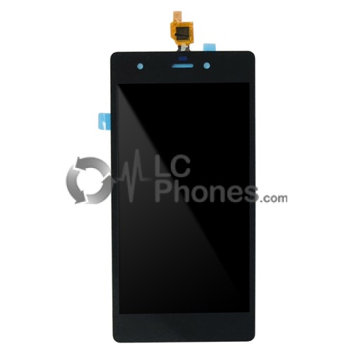 Wiko Pulp - Full Front LCD Digitizer Black