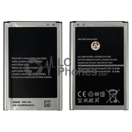 Samsung Note 3 N9005 - Battery B800BE 3200mAh 12.16Wh