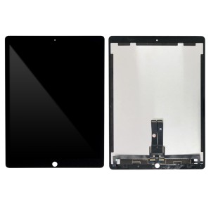 iPad Pro 12.9 2nd Gen (2017) A1670 A1671 - Full Front LCD Digitizer with Plate Black 