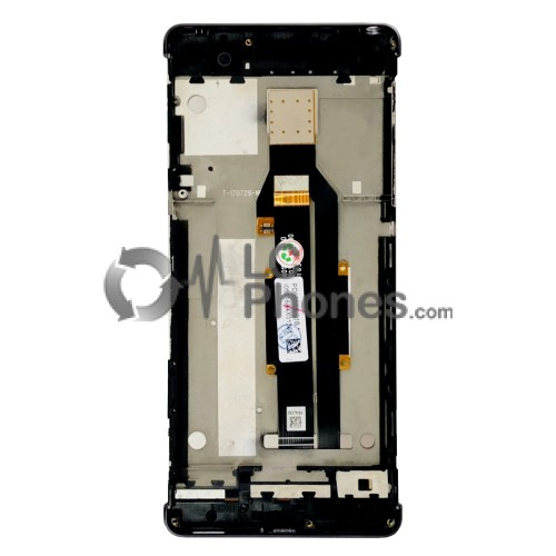 Sony Xperia XA F3111 F3113 F3115 / XA Dual F3112 F3116 - Full Front LCD Digitizer with Frame Black