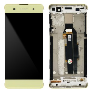 Sony Xperia XA F3111 F3113 F3115 / XA Dual F3112 F3116 - Full Front LCD Digitizer with Frame Green