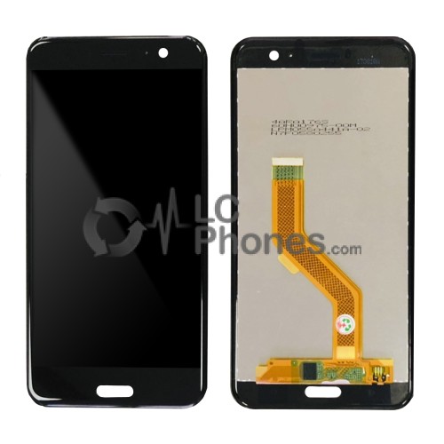 HTC U11 - Full Front LCD Digitizer Black