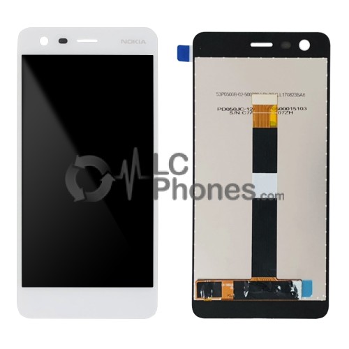 Nokia 2 TA-1029 - Full Front LCD Digitizer White