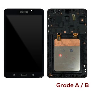 Samsung Tab A T280 7.0 - Full front LCD Digitizer With Frame Black  Grade A/B