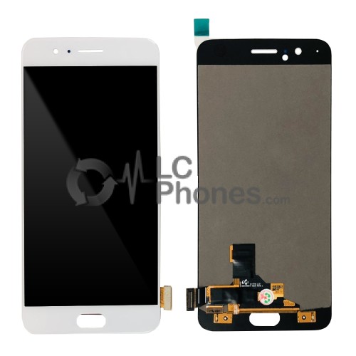 OnePlus 5 - Full Front LCD Digitizer White