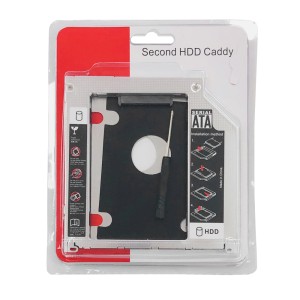 9.5mm Universal SATA 2nd HDD SSD Hard Drive Caddy