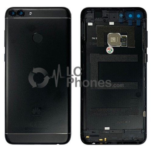 Huawei P Smart / Enjoy 7S - Back Housing Cover Black < Service Pack >