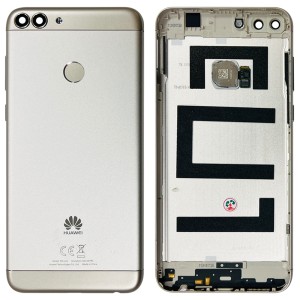 Huawei P Smart / Enjoy 7S - Back Housing Cover with Fingerprint Gold