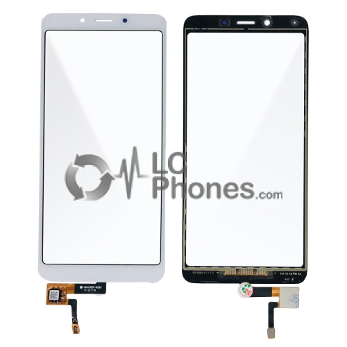 Xiaomi Redmi 6 - Front Glass Digitizer White