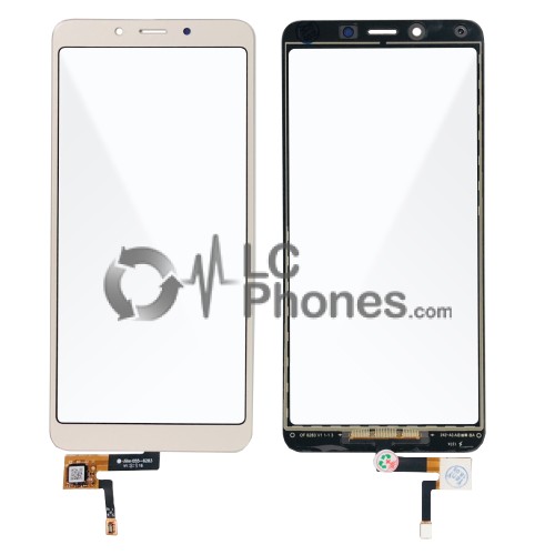 Xiaomi Redmi 6 - Front Glass Digitizer Gold