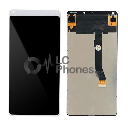 Xiaomi Mi Mix 2 - Full Front LCD Digitizer White ( Original Remaded )