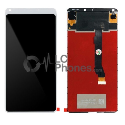 Xiaomi Mi Mix 2S - Full Front LCD Digitizer White