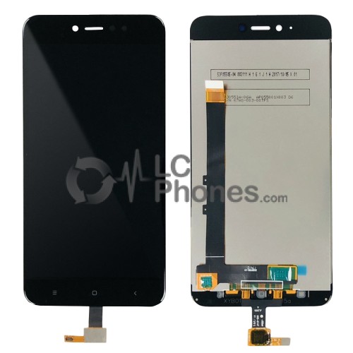 Xiaomi Redmi Note 5A - Full Front LCD Digitizer Black