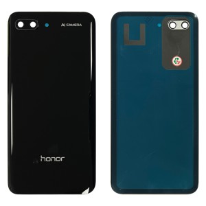 Huawei Honor 10 - Battery Cover with Adhesive & Camera Lens Black