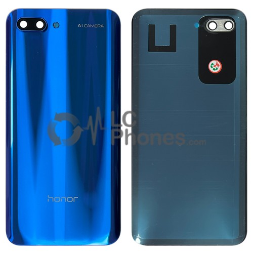 Huawei Honor 10 - Battery Cover with Adhesive & Camera Lens Phantom Blue