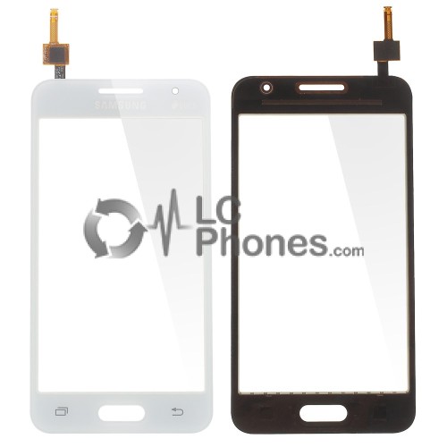 Samsung Galaxy Core 2 Duos G355 - Front Glass Digitizer White