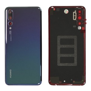 Huawei P20 Pro - OEM Battery Cover With Adhesive & Camera Lens Twilight Blue