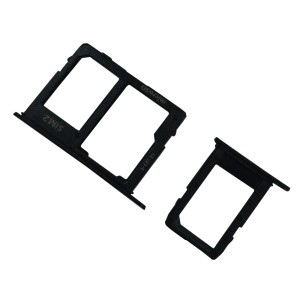 Samsung Galaxy A8 (2018) A530 - Sim Tray Holder Black